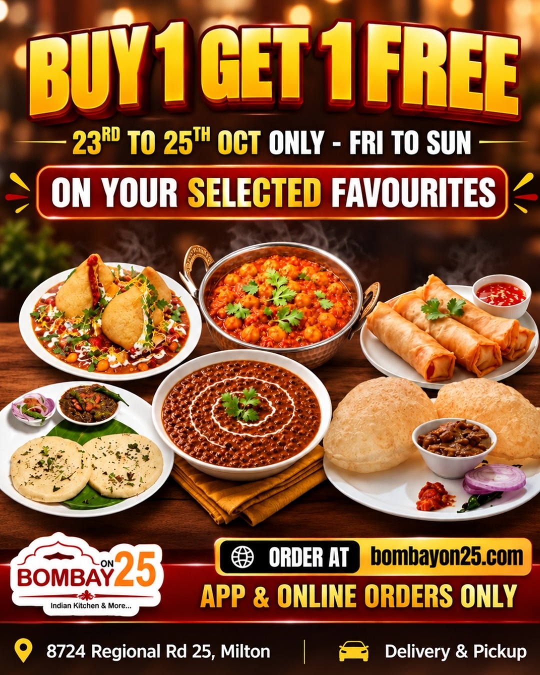 Bombay On 25 Promotional Offer - Order Online
