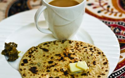 Paratha With Chai Paratha With Chai
