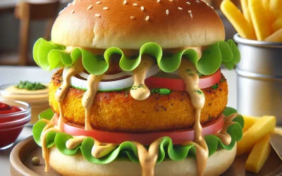 B2. Aloo (Potato) Tikki Burger B2. Aloo (Potato) Tikki Burger