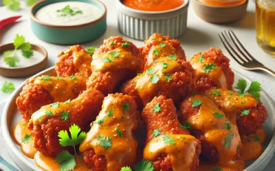 Butter Chicken Wings Butter Chicken Wings