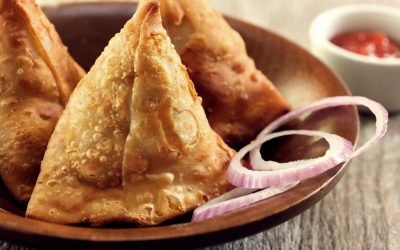 Veg Punjabi Handmade Samosa (Spicy)