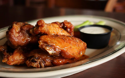 butter chicken wings