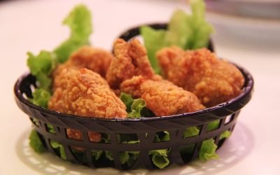 signature dusted chicken wings